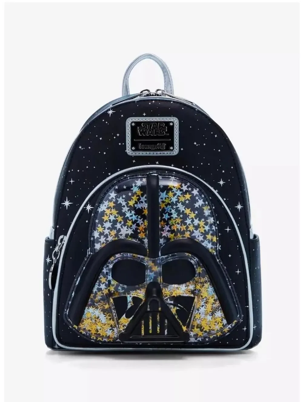 Loungefly SW Darth Vader Helmet Glitter Mini Backpack